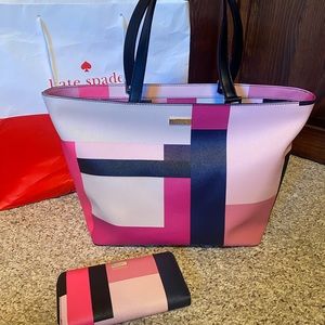 Bundle! Kate Spade Grant Street tote AND wallet